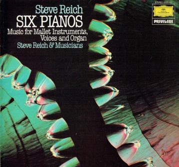 Steve Reich Six Pianos Music For Mallet Instruments Voices beschikbaar voor biedingen