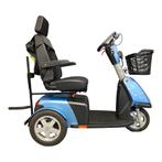 3-wiel Scootmobiel Sterling Trophy 6 blauw - 16834557, Ophalen, Gebruikt, 36 t/m 45 km, Sterling