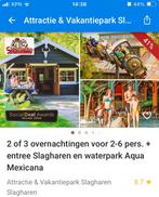 Vakantie slagharen, Tickets en Kaartjes, Drie personen of meer, Arrangement, Ticket of Toegangskaart