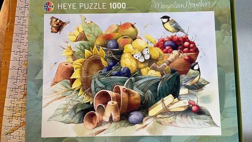 Legpuzzel Marjolein Bastin 1000 stukjes zomer, Hobby en Vrije tijd, Denksport en Puzzels, Zo goed als nieuw, Legpuzzel, 500 t/m 1500 stukjes