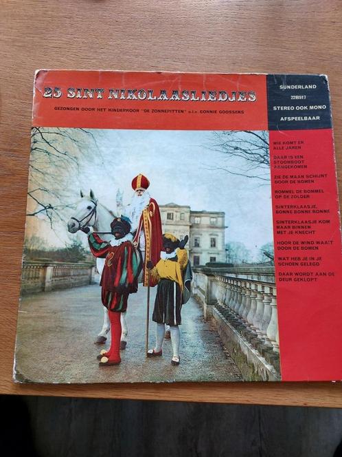LP met 25 Sint Nikolaas liedjes, Cd's en Dvd's, Vinyl | Pop, Gebruikt, 1960 tot 1980, Ophalen of Verzenden