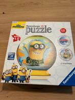 3D puzzel minions, Ophalen of Verzenden, Meer dan 50 stukjes, Zo goed als nieuw, 6 jaar of ouder