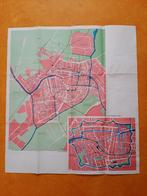 bijzondere plattegrond Leiden (getekend door V. Pelt) jr 60?, Boeken, Nederland, Ophalen of Verzenden, Van Pelt, Zo goed als nieuw