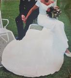 Elegante 2-delige trouwjurk - Maat 42, Ophalen, Trouwjurk, Wit, Onbekend