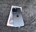 iPhone 15 Pro Max Blauw Titanium 256GB, Telecommunicatie, Mobiele telefoons | Apple iPhone, Blauw, IPhone 15 Pro Max, Zo goed als nieuw