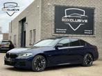 BMW 5-serie 545e xDrive Business Edition Plus B&W/Pano/Laser, Auto's, Automaat, Gebruikt, Zwart, Blauw