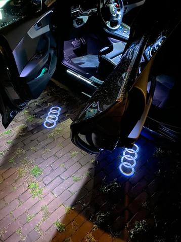 Audi logo led deur instapverlichting 