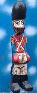 Soldaat Napoleon. Houtsnijwerk.Handpainted. 33 cm., Ophalen