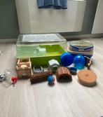 Hamster hok + hamster spullen, Dieren en Toebehoren, Minder dan 60 cm, Gebruikt, Minder dan 75 cm, Ophalen of Verzenden