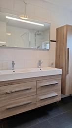 Spiegel Bruynzeel met verlichting en verwarming., Huis en Inrichting, Badkamer | Badkamermeubels, Ophalen, 100 tot 150 cm, Overige typen