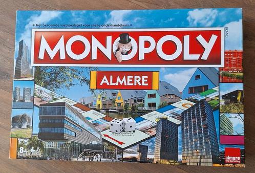 Monopoly Spel Almere Bordspel, Hobby en Vrije tijd, Gezelschapsspellen | Bordspellen, Zo goed als nieuw, Ophalen of Verzenden