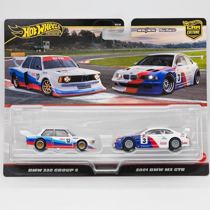 Hot Wheels BMW 2-Pack, Hobby en Vrije tijd, Modelauto's | 1:18, Nieuw, Auto, Hot Wheels, Ophalen of Verzenden