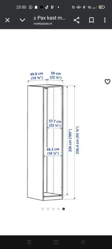 Kast Pax Ikea Te Koop - afbeelding 1