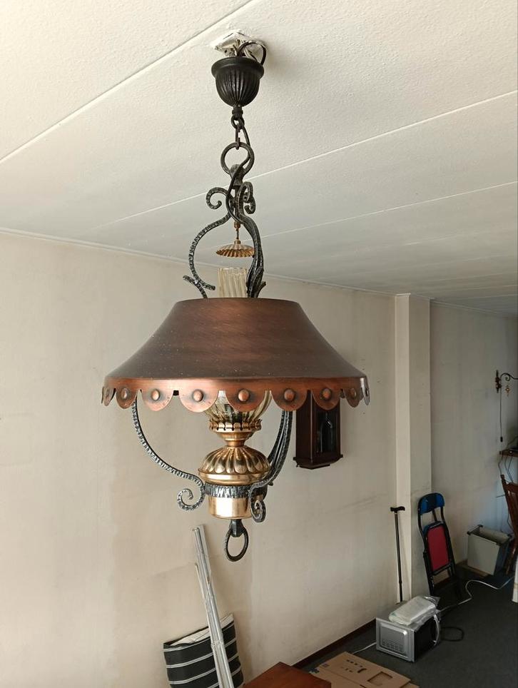 Vintage Hanglamp Jaren 60, Huis en Inrichting, Lampen | Hanglampen, Minder dan 50 cm, Ophalen