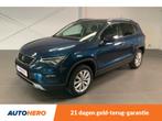 SEAT Ateca 1.4 EcoTSI Style | DC03215 | (bj 2017, automaat), Auto's, Seat, Stof, Gebruikt, 4 cilinders, Blauw