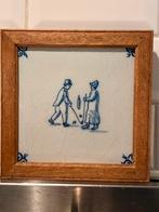 Oudhollandse tegel kinderspel, Antiek en Kunst, Antiek | Wandborden en Tegels, Ophalen of Verzenden
