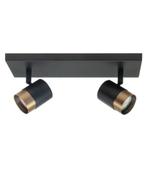 spots zwart koper brons bed keuken hoekbank bank 31 cm lamp, Huis en Inrichting, Ophalen, Nieuw