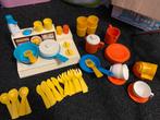 Fisher Price kookset vintage, Ophalen of Verzenden, Gebruikt, Speelset