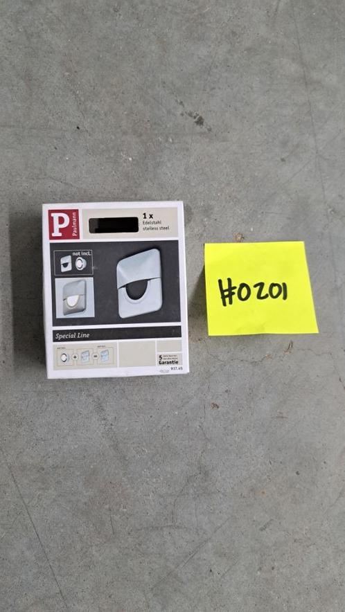 [Nieuw/Ongeopend] Paulmann Cover 937.45 Stainless Steel, Huis en Inrichting, Lampen | Lampenkappen, Nieuw, Minder dan 25 cm, Vierkant