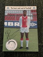 Patrick Kluivert - Ajax Spelerskaart met Handtekening, Ophalen of Verzenden