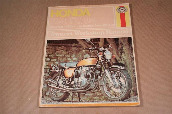 Honda 750 Fours — Haynes Handboek Motor [1974], Motoren, Handleidingen en Instructieboekjes, Honda, Ophalen of Verzenden