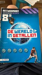 De Wereld In Getallen Groep 8 Antwoordenboek Blok 6, Boeken, Schoolboeken, Ophalen of Verzenden, Zo goed als nieuw, Overige niveaus