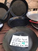Paella pannen, Huis en Inrichting, Keuken | Potten en Pannen, Ophalen of Verzenden, Zo goed als nieuw