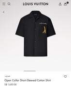 Louis Vuitton shirt, Kleding | Heren, Jassen | Zomer, Verzenden, Zwart, Nieuw, Overige maten