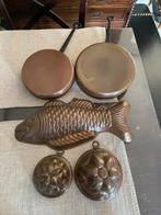 Vintage Koperen Keukenaccessoires, Ophalen of Verzenden, Gebruikt