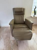 Prominent relexstoel elektrisch, Huis en Inrichting, Fauteuils, Ophalen, Zo goed als nieuw, Leer, 50 tot 75 cm