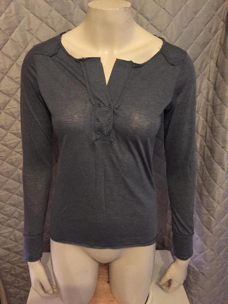 Zara woman truitje maat M (2b28), Kleding | Dames, Tops, Gedragen, Maat 38/40 (M), Blauw, Korte mouw, Ophalen of Verzenden