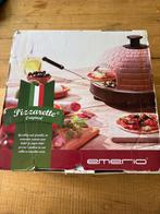 Pizzarette Original, Samen mini pizza’s maken 4 personen, Witgoed en Apparatuur, Gourmetstellen, Ophalen, Zo goed als nieuw, 4 t/m 7 personen
