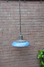 Vintage Geëmailleerde Industrieel Hanglamp, Ophalen, Minder dan 50 cm, Vintage Industrieel, Metaal