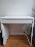 IKEA Micke wit bureau, Huis en Inrichting, Bureaus, Ophalen of Verzenden, Gebruikt