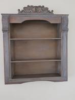 Vintage wandmeubel hout 73/80/13,5 cm, Huis en Inrichting, Kasten | Vitrinekasten, Ophalen, 25 tot 50 cm, 50 tot 100 cm, Minder dan 100 cm