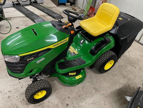 John Deere X147R  jon deere X117R  ZITMAAIER 20%  KORTING, Tuin en Terras, Zitmaaiers, Nieuw, 90 tot 120 cm, Ophalen