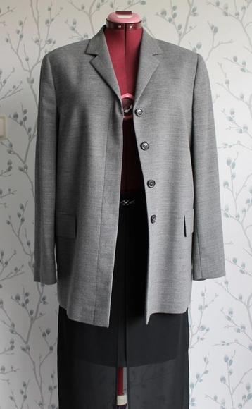 JOSEPH JANARD (Germany)Wollen, Grijze, Lange Blazer maat 42  beschikbaar voor biedingen