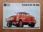 Volvo N86 brochure - 1966, Ophalen of Verzenden, Gelezen, Volvo
