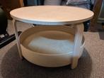 Ikea BORGEBY Salontafel Berkenfineer - Nieuwstaat, Huis en Inrichting, Tafels | Salontafels, Ophalen, Rond, Nieuw, 50 tot 100 cm