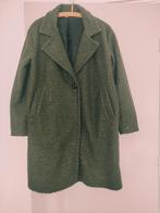 Olijf groene boucle jas 40/42 Fashion Go, Kleding | Dames, Jassen | Winter, Ophalen of Verzenden, Gedragen, Groen, Maat 38/40 (M)
