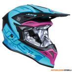 Just1 J39 Thruster Crosshelm, Blauw-Roze, Ophalen of Verzenden, Nieuw met kaartje