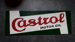 Castrol motor oil zwaar gietijzeren reclame bord garage, Ophalen of Verzenden, Zo goed als nieuw, Info@americansaleshop.nl, Maastricht