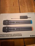 Draadloze microfoon set, Muziek en Instrumenten, Ophalen of Verzenden, Nieuw, Zangmicrofoon, Draadloos