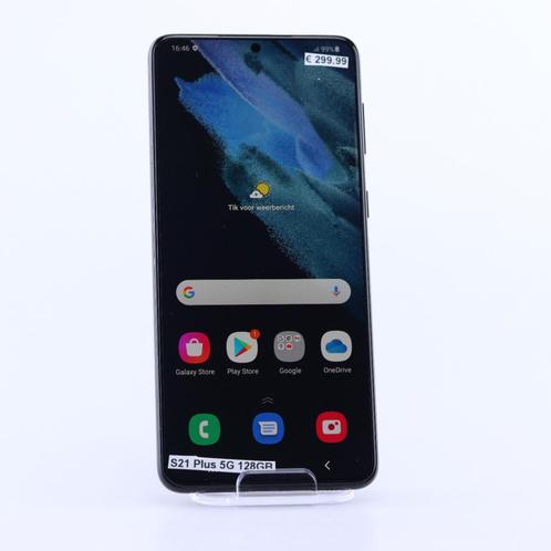 Samsung Galaxy S21 Plus 5G 128GB Zwart, Telecommunicatie, Mobiele telefoons | Samsung, Zo goed als nieuw