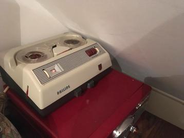 Vintage Philips Bandrecorder - Werkend! beschikbaar voor biedingen