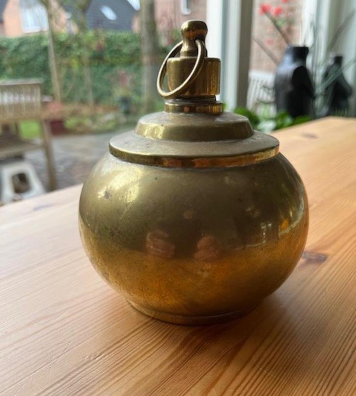 Koperen Bol Kruikje, Antiek en Kunst, Antiek | Koper en Brons, Koper, Ophalen of Verzenden