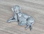 Poppenhuis Tuinbeelden - Hond en Kat 1:12, Ophalen of Verzenden, Nieuw