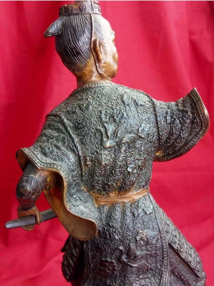 Ensemble samourai, Antiek en Kunst, Antiek | Koper en Brons, Brons, Ophalen of Verzenden