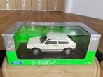 Volkswagen Golf 1 GTI wit 1:18 Welly Nex VW zgan in doos ovp, Hobby en Vrije tijd, Ophalen of Verzenden, Zo goed als nieuw, Auto