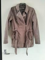 Freaky Nation Suede Jas - Beige - Maat M, Maat 38/40 (M), Beige, Ophalen of Verzenden, Freaky Nation